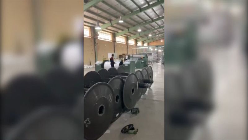 Blanket Warp Knitting Machine